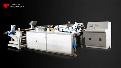 Alumiiniumfooliumpaberi ühevõlli reljeef- ja lõikamismasin